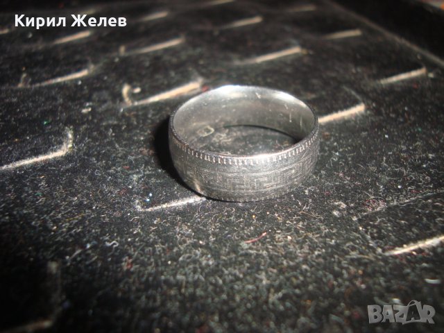 ПРЪСТЕН ХАЛКА ВЕРСАЧЕ ОРНАМЕНТИКА НЕРЪЖДАЕМА БЛАГОРОДНА СТОМАНА 19638, снимка 3 - Пръстени - 32175736