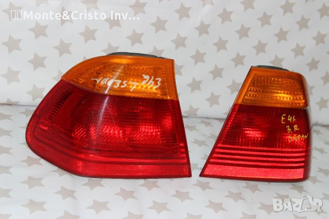 Стоп BMW E46 Serie 3 седан (1998-2001г.) ляв / десен / 63218364921 / 63218364922, снимка 2 - Части - 31050390