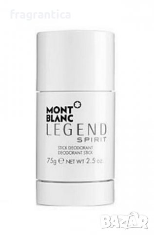 Mont Blanc Legend Spirit Deo stick 75ml дезодорант стик за мъже, снимка 1 - Дезодоранти - 39524500