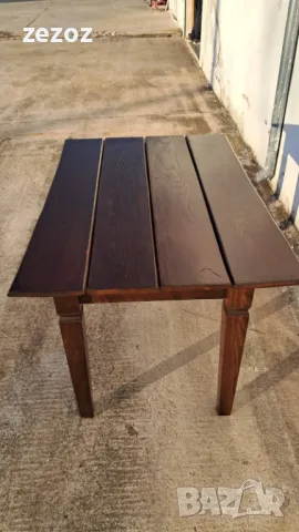 Маса трапезна масив №47, снимка 3 - Маси - 48115148