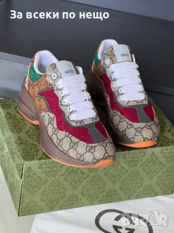 Gucci Унисекс Маратонки👟Дамски Маратонки👟Мъжки Спортни Обувки Гучи Код SK1127, снимка 3 - Маратонки - 53896152