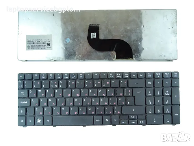 Клавиатура ACER ASPIRE 5536 5738 5739 5740 7740 5810 5410 7738 MATT с кирилица, снимка 3 - Части за лаптопи - 49776547