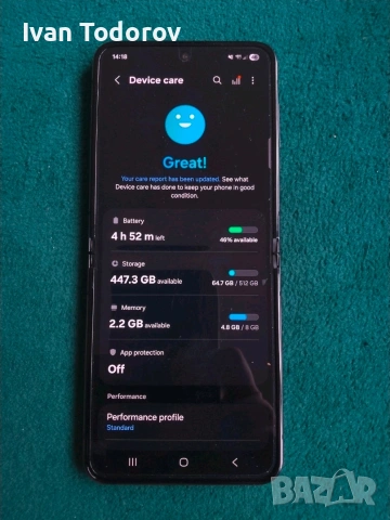 z flip 5, снимка 3 - Samsung - 54063100