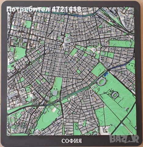 3D София на Длан: Декоративен макет на Столицата, снимка 5 - Декорация за дома - 53970904