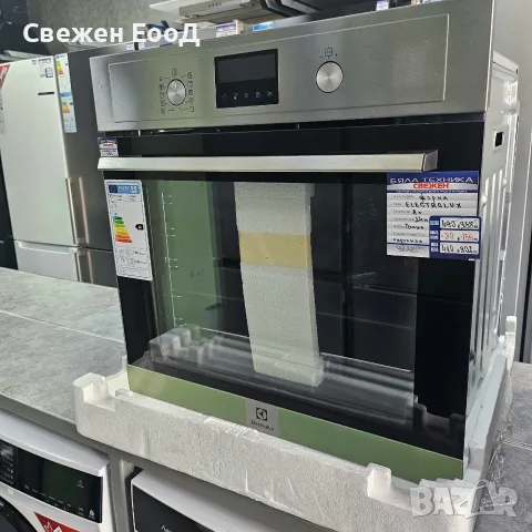 фурна за вграждане ELECTROLUX - 72L.пиролитично почистване, снимка 6 - Печки, фурни - 55785335