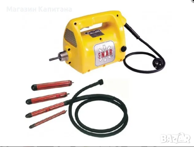 Иглен вибратор за бетон ENAR AVMU, 2.3kW + гъвкав вал и игла по избор, снимка 3 - Други машини и части - 47692149