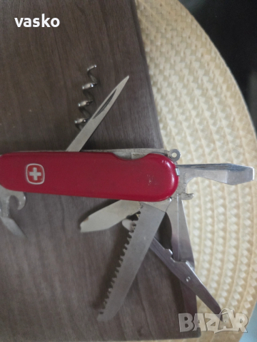 Wenger+пинсета+клечка за зъби, снимка 16 - Ножове - 53909565