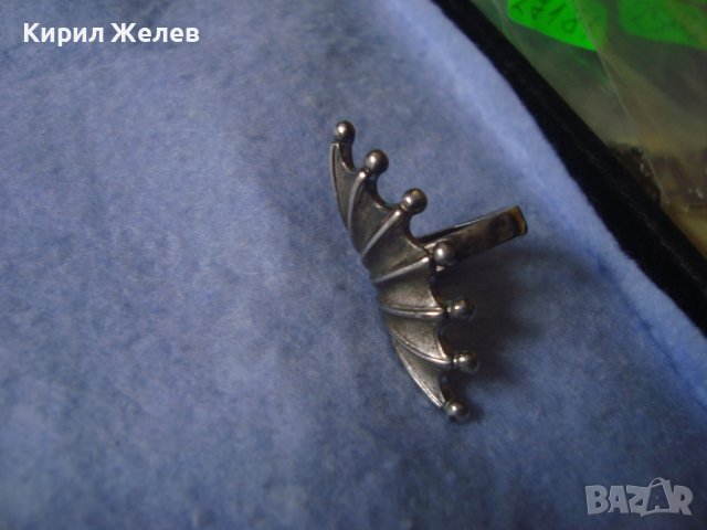 СТАР КРАСИВ ПОСРЕБРЕН АРТ ДЕКО СТИЛ МЕДЕН ПРЪСТЕН 27184, снимка 12 - Пръстени - 36870549