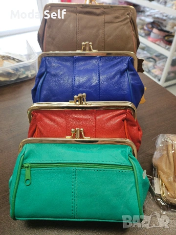 Портмоне естествената кожа, снимка 3 - Портфейли, портмонета - 53899461