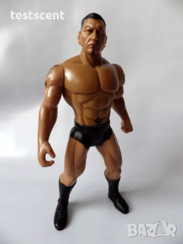 Екшън фигура WWE Батиста Batista Dave Bautista Jakks 2005 15cm figure играчка, снимка 2 - Колекции - 48438412