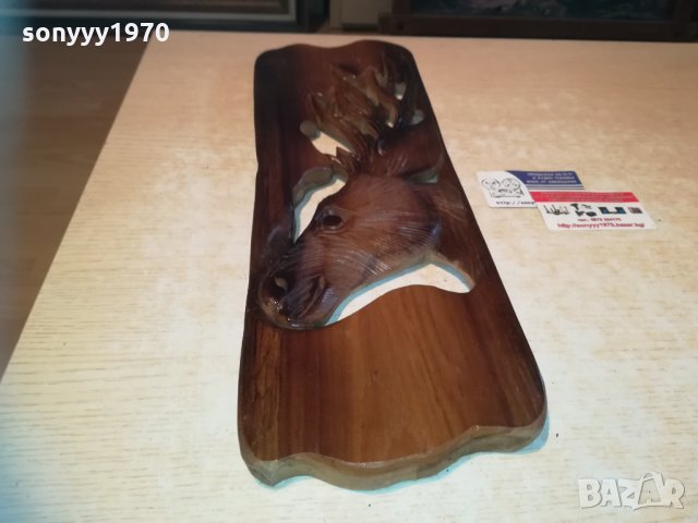 Пано за стена тиково дърво с ЕЛЕН 3112201059, снимка 9 - Колекции - 31265681