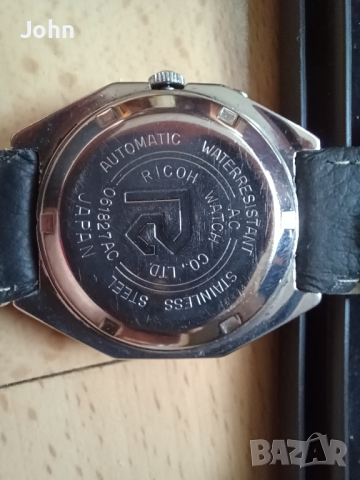 RICOH Автоматичен Мъжки Часовник с Диаманти, снимка 6 - Мъжки - 44792801