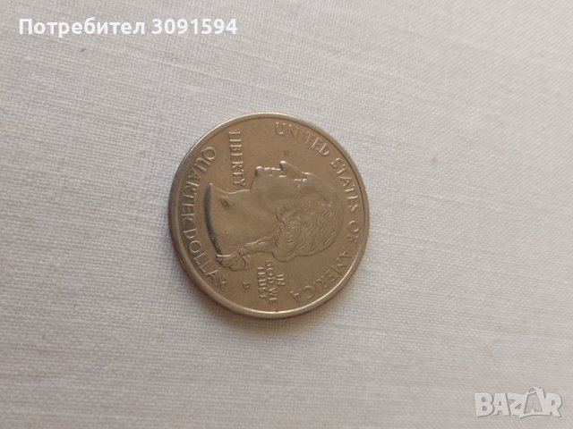 четвърт долар на свободата на Съединените американски щати Вирджиния четиристолетия монета , снимка 5 - Нумизматика и бонистика - 42089506