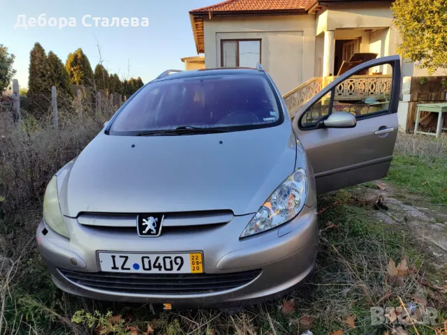 Peugeot 307 sw  комби , снимка 1 - Автомобили и джипове - 48326229