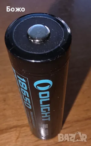 Нова презареждаема Йонно-Литиева Батерия Olight 18650, модел ORB-186S35, снимка 3 - Батерии, зарядни - 56131291