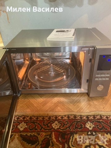 SHARP R-982STWE микровълнов конвектомат, снимка 3 - Печки, фурни - 52418399