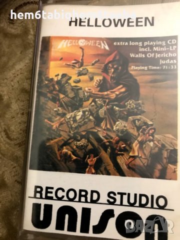Рядка касетка! HELLOWEEN - Helloween + Walls of Jericho + Judas, снимка 1