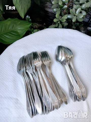 Прибори за хранене Петко Денев , снимка 6 - Прибори за хранене, готвене и сервиране - 51764418