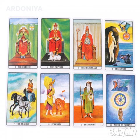 The Golden Dawn Tarot  - карти Таро, снимка 15 - Други игри - 37399061