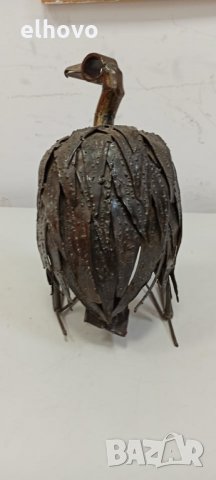 Метална птица, снимка 4 - Антикварни и старинни предмети - 31597165