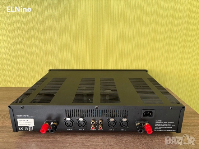 Интегриран усилвател Electrocompaniet PI-2, снимка 4 - Ресийвъри, усилватели, смесителни пултове - 53994024