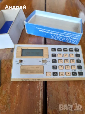 Стар калкулатор MR 4110, снимка 3 - Други ценни предмети - 48825980