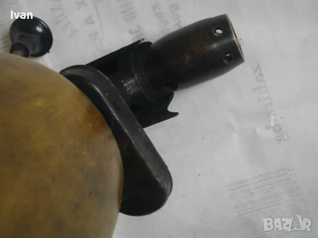 БЪЛГАРСКА БЕНЗИНОВА ГОРЕЛКА ТИП ЛАМПА 1994г. ОТЛИЧНО СЪСТОЯНИЕ 1L ХРОМ СИЛИСТРА ПОЧТИ НОВА, снимка 15 - Други инструменти - 48235220