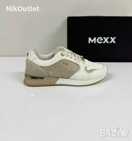 MEXX Fleur Ellen Gold White (Много Запазени) - Размер 37 (23.5 см стелка)