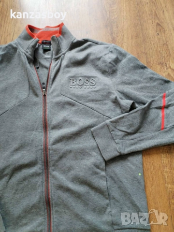 Hugo Boss Skaz Logo Track Jacket - страхотно мъжко горнище 2ХЛ, снимка 3 - Спортни дрехи, екипи - 51845872