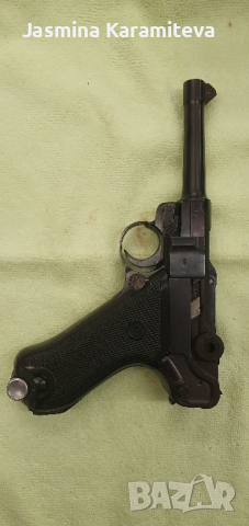 Luger Parabelum P08, калибър 9mm Luger, снимка 4 - Бойно оръжие - 44650237