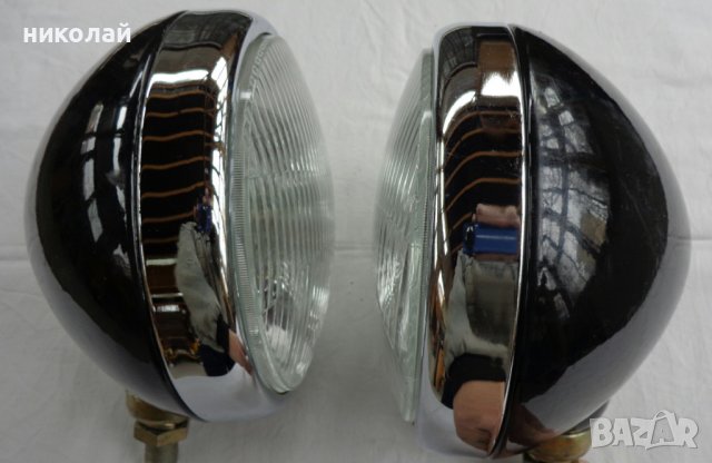 Ретро фарове Made in Czechoslovakia PAL. ESC  76 00.77 с диаметър 190 мм чисто нови., снимка 7 - Части - 39860756