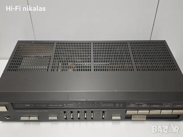 стерео усилвател ретро Hi-Fi TECHNICS SU-Z450, снимка 5 - Ресийвъри, усилватели, смесителни пултове - 56373315