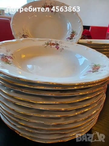 Порцеланови чинии, снимка 2 - Чинии - 51527557