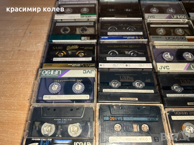 25 броя аудио касети /JVC ,TDK ,SONY,FUJI/, снимка 10 - Аудио касети - 52673304