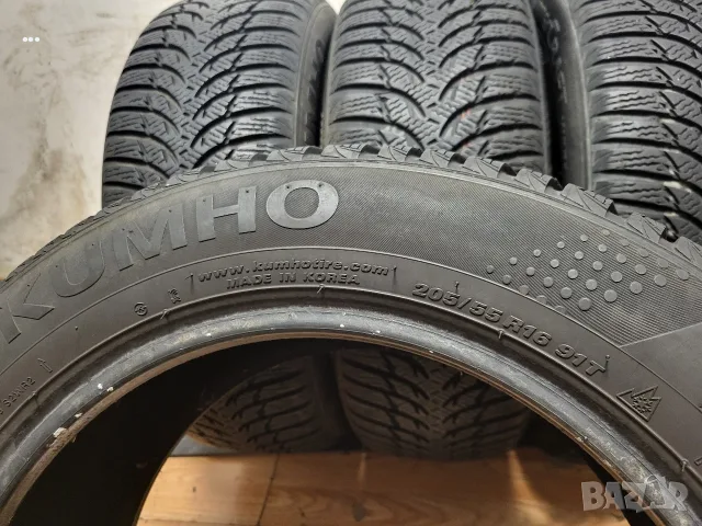 205/55/16 Kumho / зимни гуми, снимка 7 - Гуми и джанти - 56107200