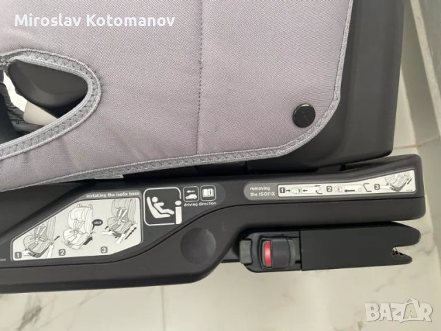 Детско столче за кола NUNA MYTI сиво, снимка 9 - Столчета за кола и колело - 50381078