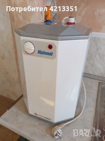 Бойлер Елдом 10 литра за монтаж под мивка