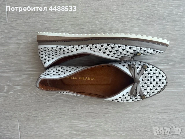 Балетки Daniele Gilardo, размер 38, снимка 2 - Дамски ежедневни обувки - 50621392