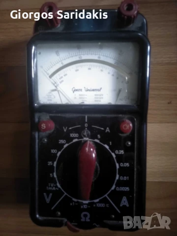 Купуване на мултицет Unigor 1 + Goerz Universal, снимка 4 - Друга електроника - 50038733