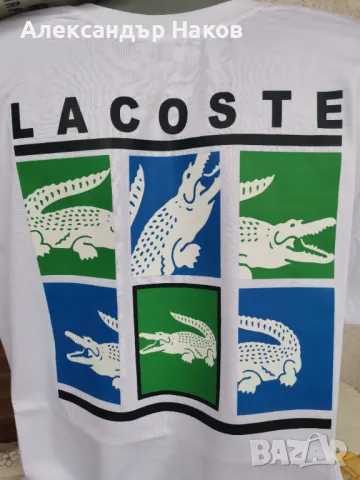 Мъжка тениска с къс ръкав Lacoste , снимка 1