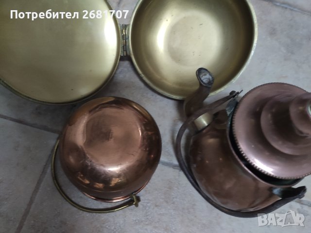 Стари медни съдове , снимка 5 - Антикварни и старинни предмети - 40413993