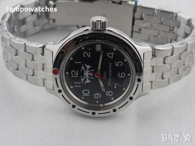 ВОСТОК АМФИБИЯ АВТОМАТИЧЕН- ”Войска Беспилотных Систем” ref: 42090Г, снимка 2 - Мъжки - 56063088