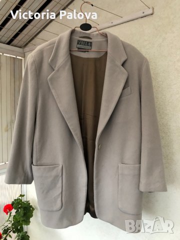 Италия,супер сако-палто VOLLA CACHMERE, снимка 6 - Сака - 31061393