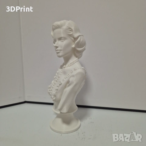 Грейс Кели бюст / BustGrace Kelly , снимка 2 - Статуетки - 54068852