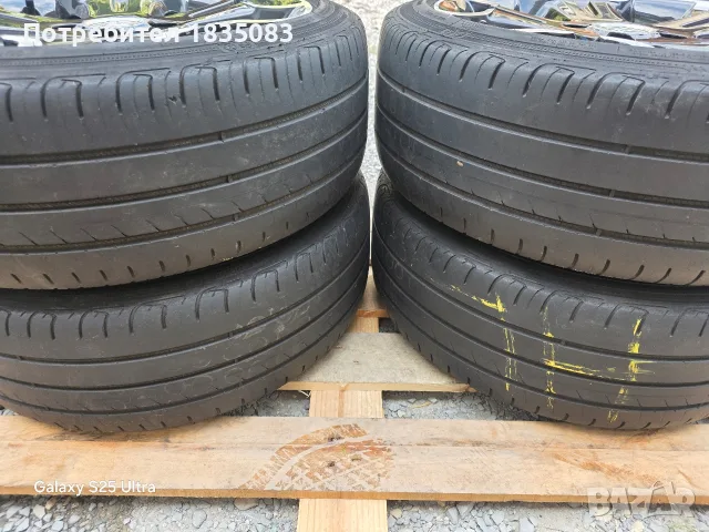 Лети джанти 17ки 4х108 Citroen + летни гуми 205/45/17 GoodYear, снимка 10 - Гуми и джанти - 55847844