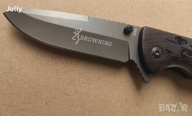 Сгъваем нож Gerber X34 / Browning X45, снимка 17 - Ножове - 11572841