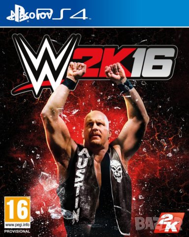 WWE 2K16 PS4 (Съвместима с PS5), снимка 1 - Игри за PlayStation - 44290397