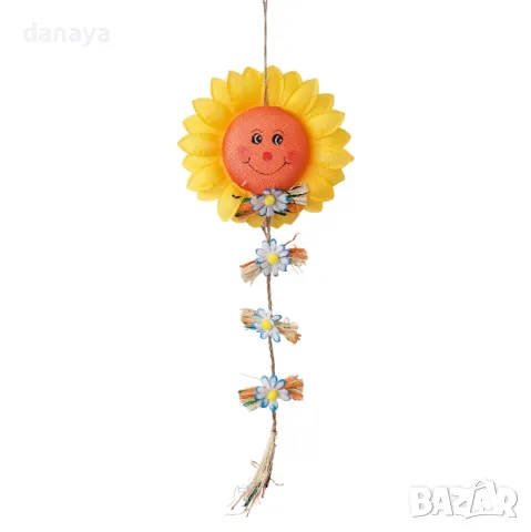 5829 Висяща великденска украса Слънчоглед, 60 см, снимка 2 - Декорация за дома - 49571868