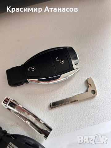 Кутийка контактен ключ за Мерцедес. Mercedes , снимка 4 - Аксесоари и консумативи - 52371188