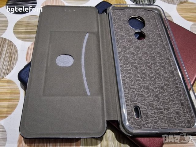 Nokia C21,Nokia G60 5G тефтер със силиконово легло, снимка 9 - Калъфи, кейсове - 39646457